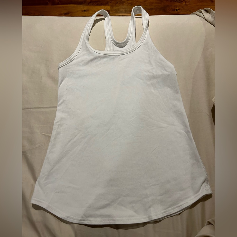 White Lululemon Running Tank top